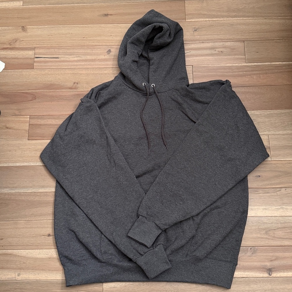 Hanes Ultimate Cotton Sweatshirt in Heather Gray